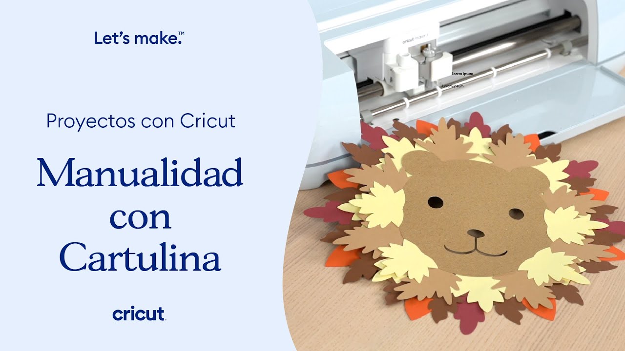 Manualidad con cartulina | Cricut España