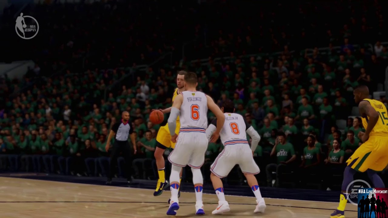 NBA LIVE 19 TIPS - 3-2 TRIANGLE MOTION OFFENSE
