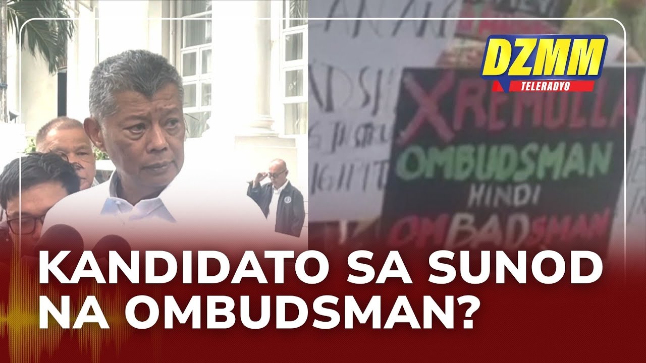 SOJ Remulla in Ombudsman position shortlist: JBC | DZMM Teleradyo (06 October 2025)