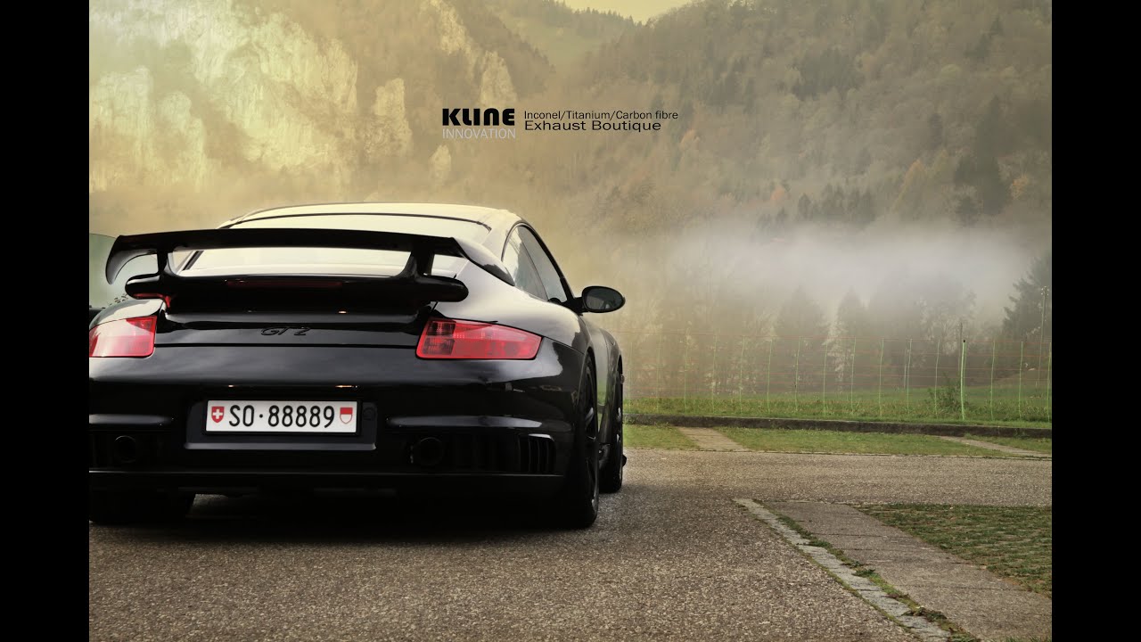 Porsche 997 GT2 inconel race exhaust by Kline Innovation