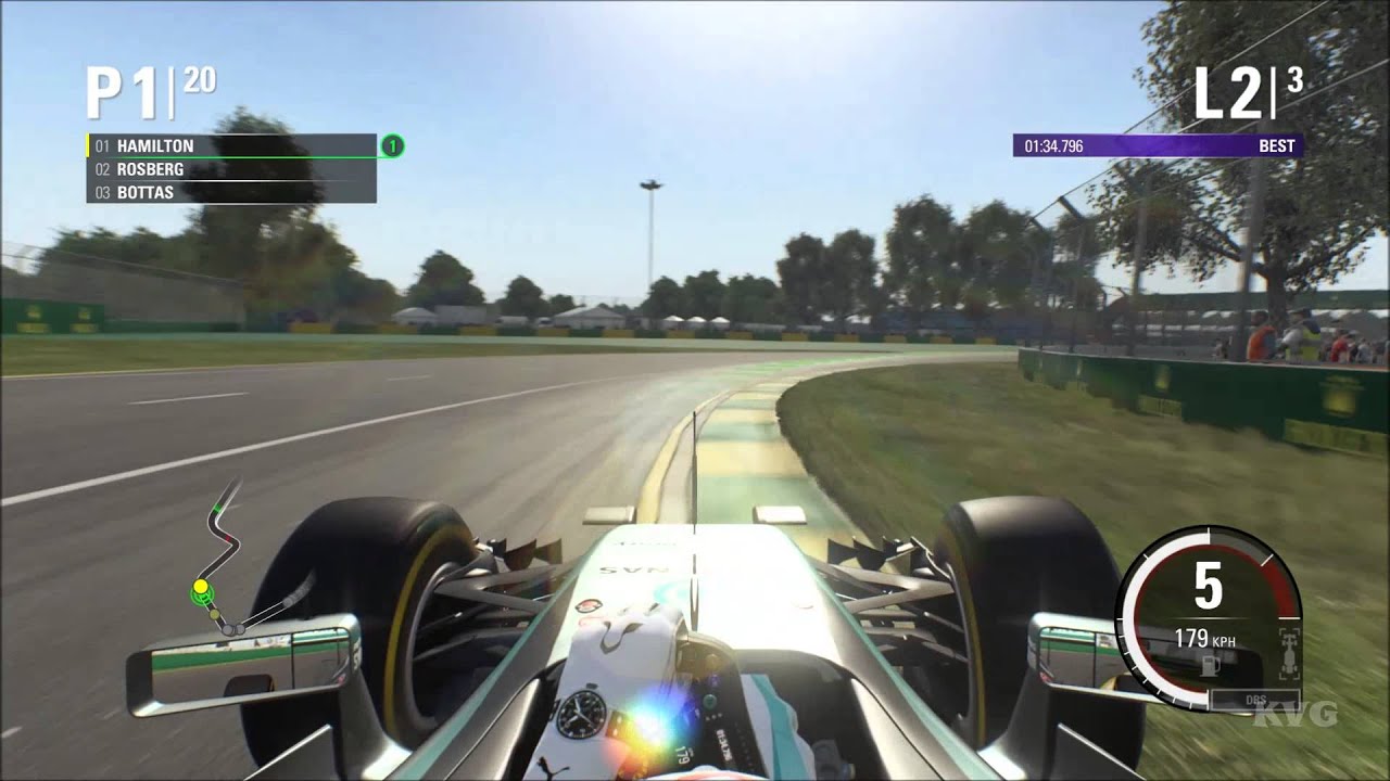 F1 2015 - Melbourne Grand Prix Circuit | Australian Grand Prix Gameplay (PC HD) [1080p]