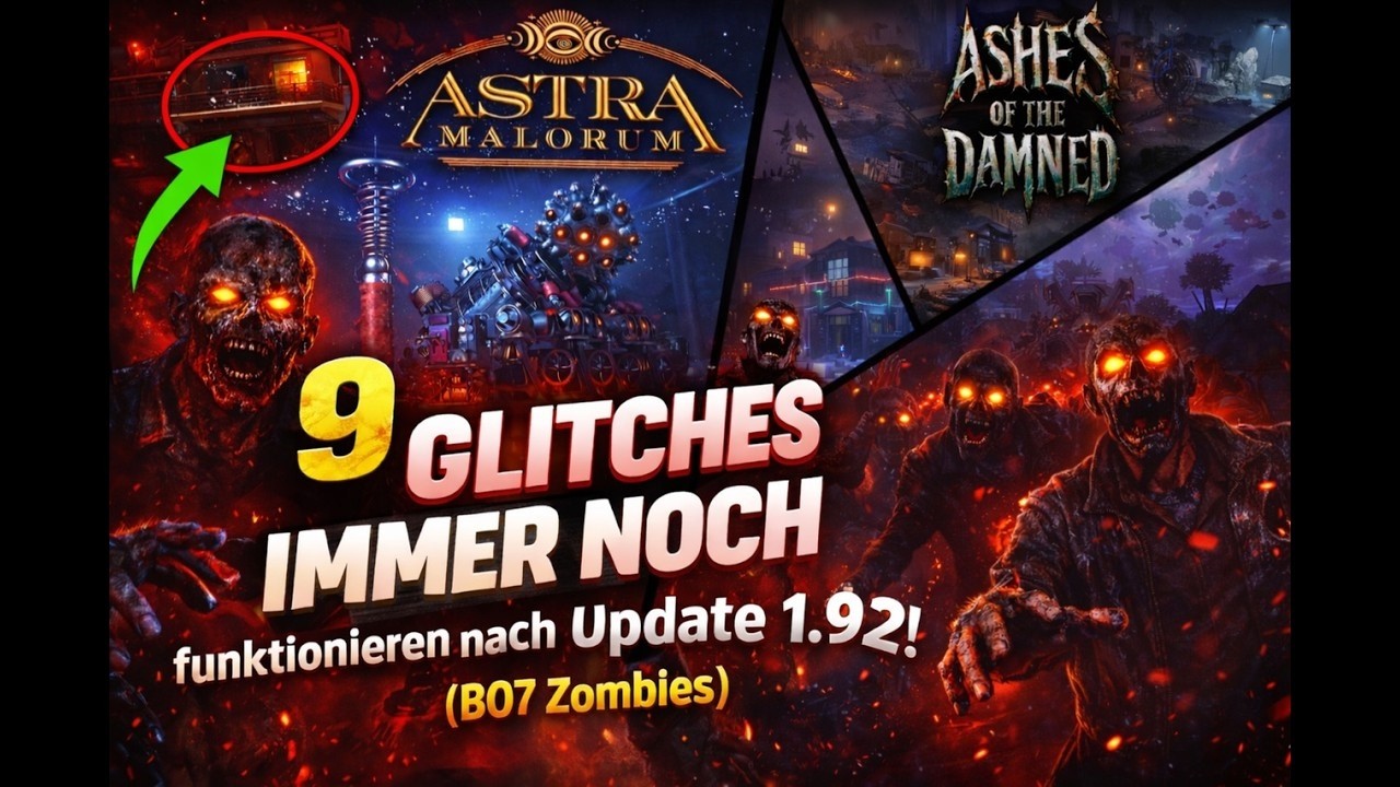 🔥9 GLITCHES in Saison 2, die ihr JETZT machen müsst, bevor sie gepatcht werden!BO7 Zombies❗️❗️❗️