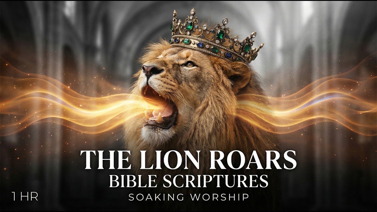 When The Lion Of Judah Roars| Biblical  Declarations of Authority | 1 Hour Soaking Worship