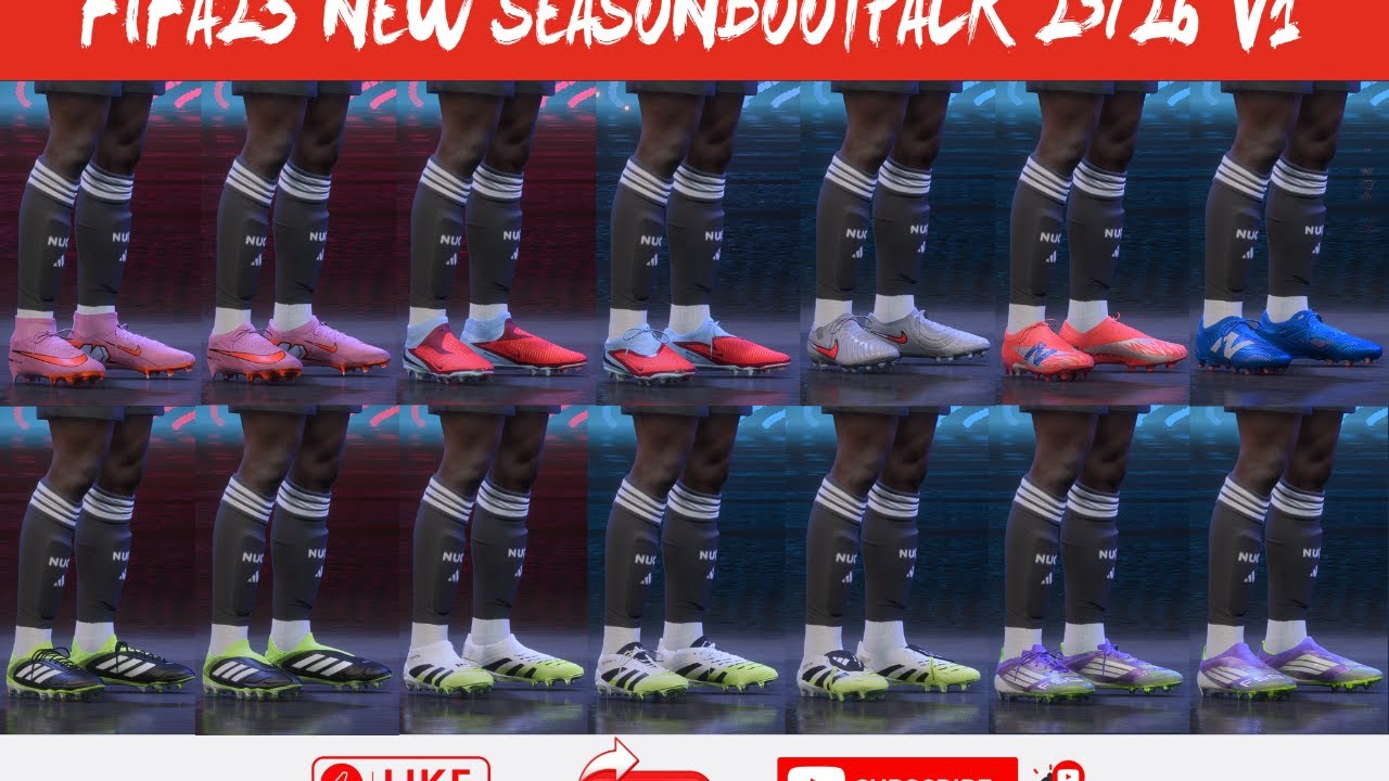 FIFA 23 ULTIMATE BOOTPACK 25/26 SEASON | Gloves & Balls MOD