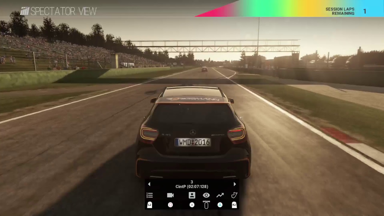 Project Cars - Online lobby Road C1 Imola, me (PongKanong) on my first ever comment.