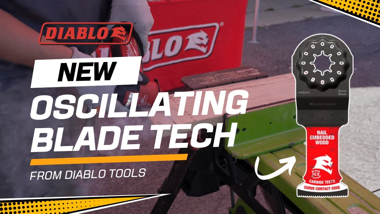YBC Diablo Tools Demo Day - New Oscillating Blade Technology