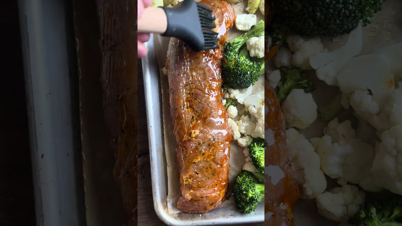 Sheet Pan Pork Tenderloin Dinner