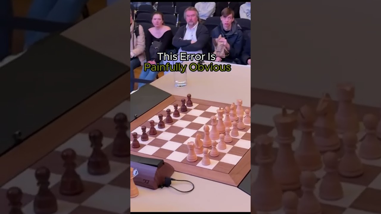 Even the GOAT was confused by this chess board