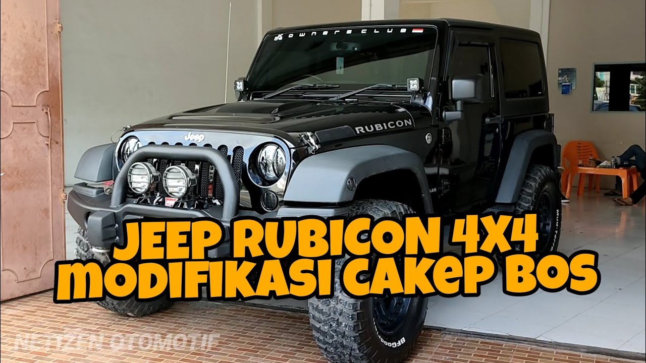 JEEP RUBICON 3.0cc 2 PINTU 2015 MODIFIKASI HEDON ‼️LOW KILOMETER