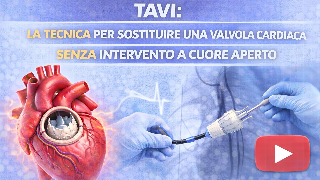 TAVI: LA TECNICA PER SOSTITUIRE UNA VALVOLA CARDIACA SENZA INTERVENTO A CUORE APERTO