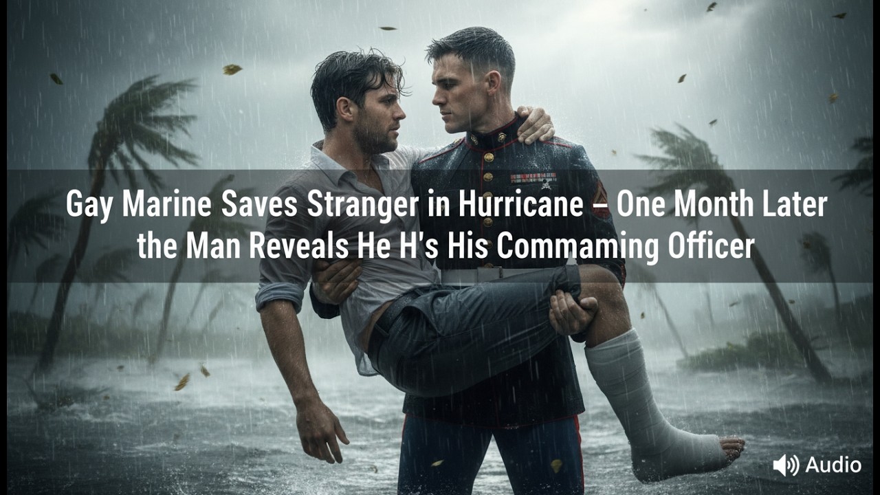 Gay Marine Saves Stranger in Hurricane — One Month Later the Man Reveals He's His Commanding Officer