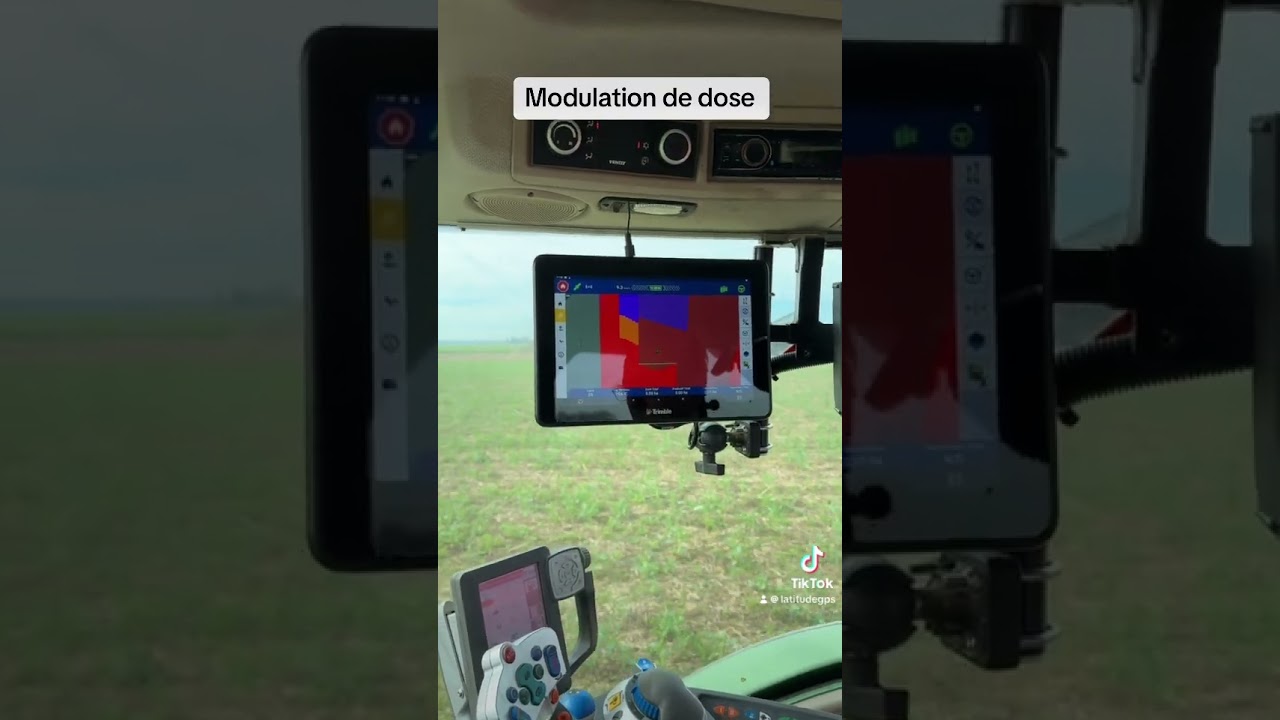 Modulation de dose avec console GFX-1260 Trimble 🤩