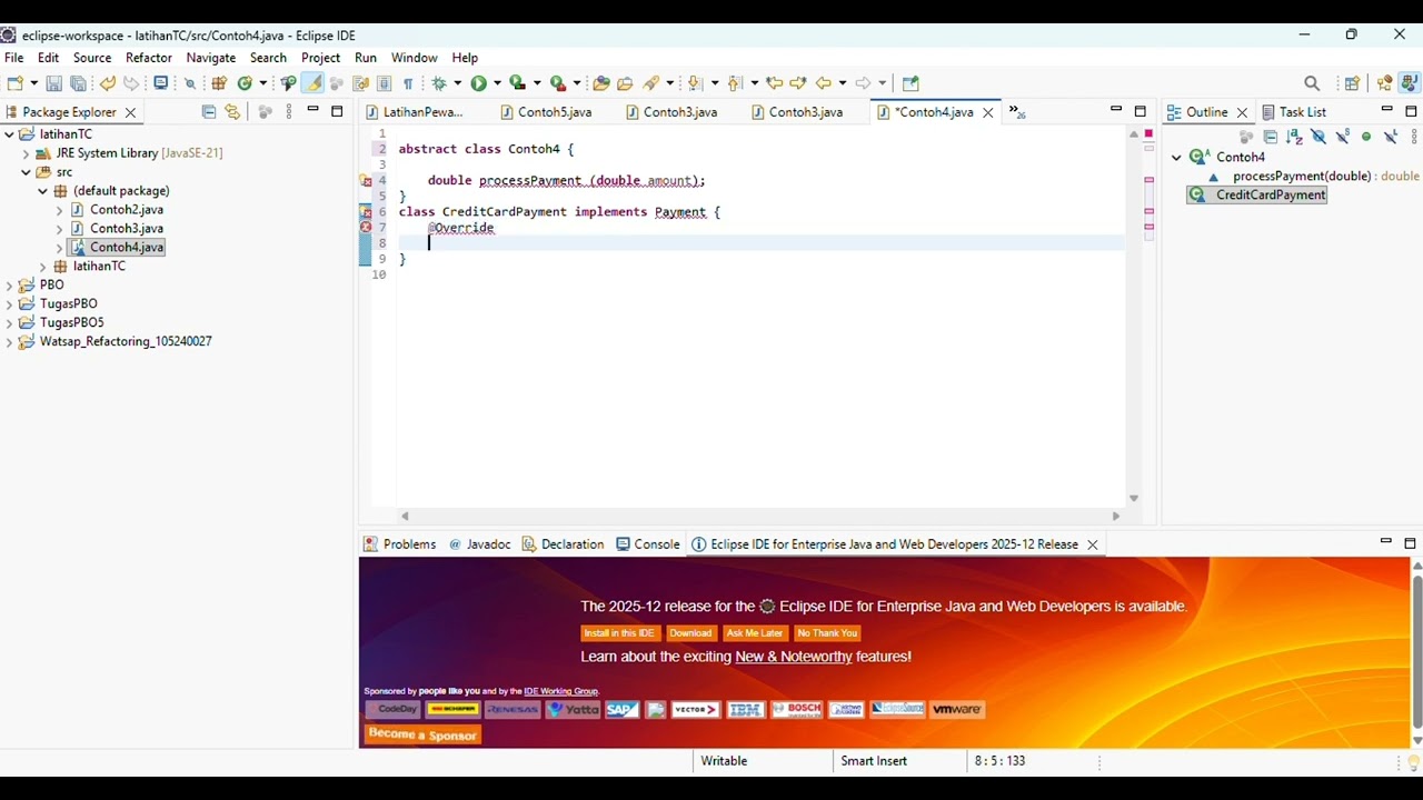 SOLID - SRP (Single Responsibility Principle) and OCP (Open Closed Principle)