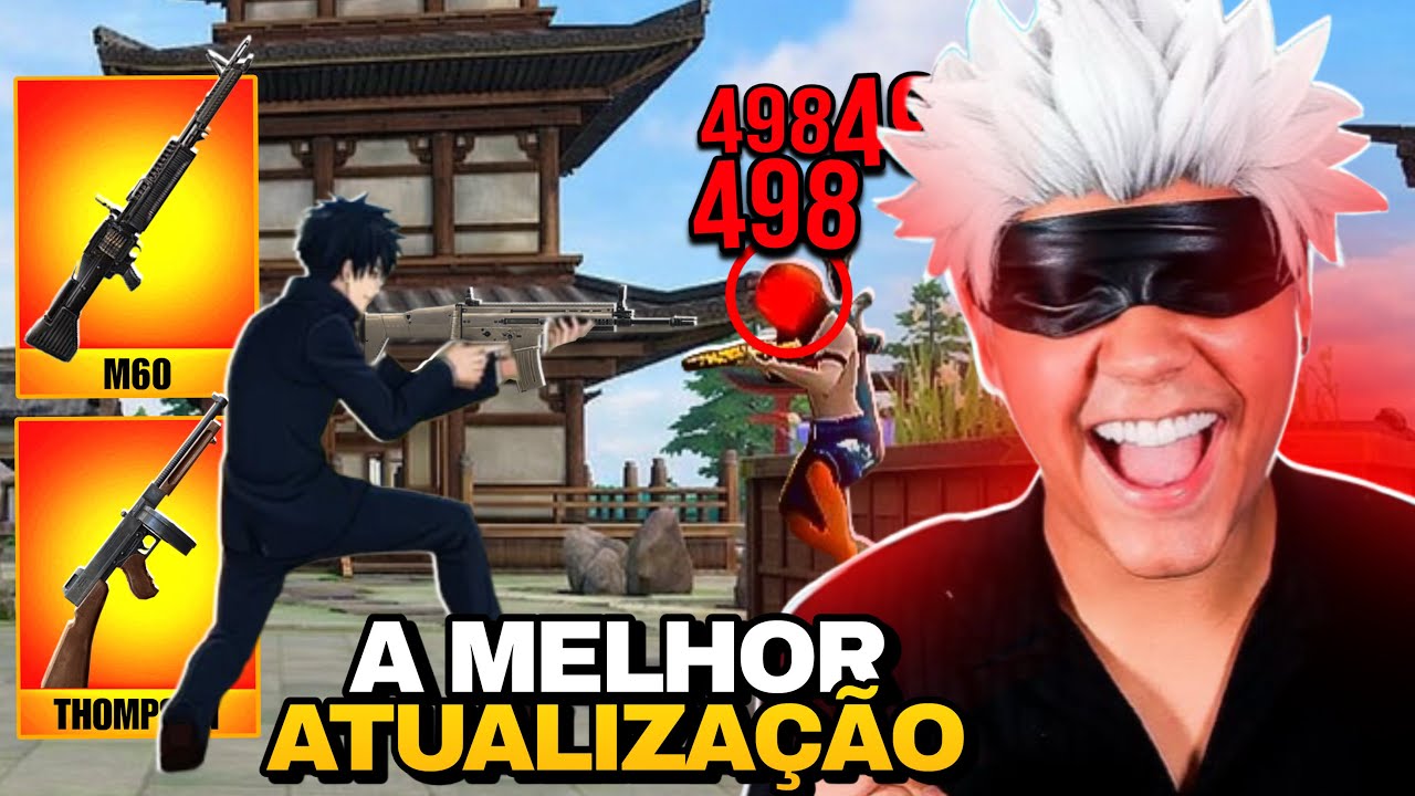FREITAS AMASSANDO, JOGANDO NA NOVA ATUALIZAÇÃO DO FREE FIRE - O MELHOR MÓBILE DA ATUALIDADE VEJAM!?