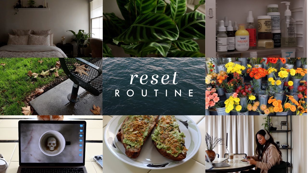 my reset routine when feeling stressed — a morning ritual