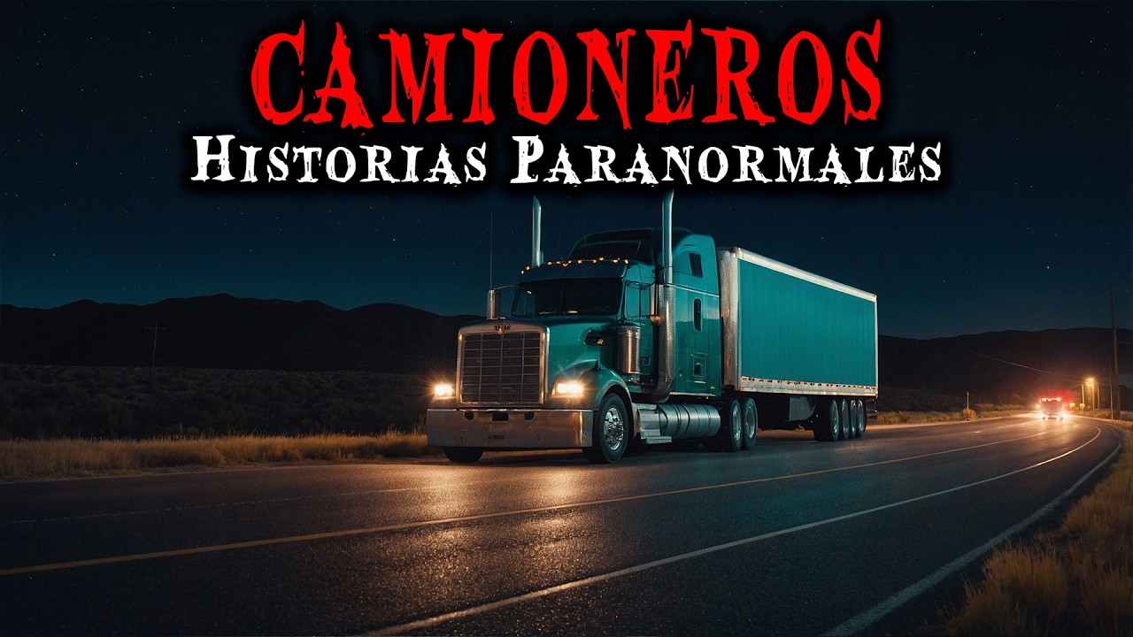 1 Hora de Historias de Terror Paranormales de Camioneros - Relatos de Horror