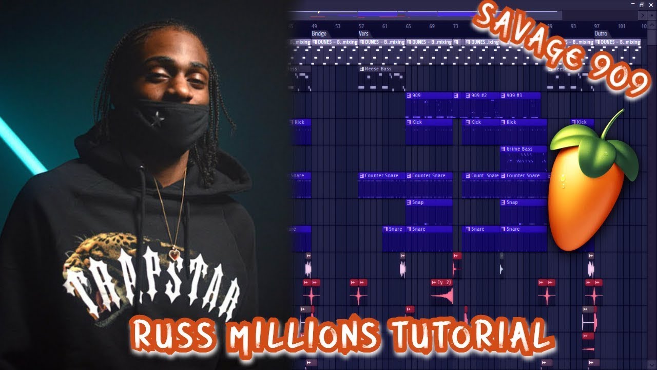 Russ Millions Type Beat Tutorial With Savage 909🔥🔥🔥