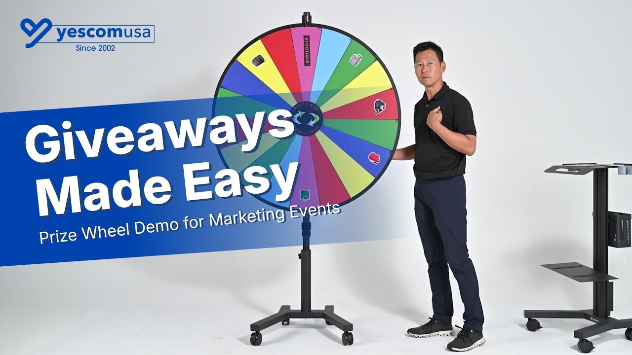 WinSpin Prize Wheel Demo for Marketing Events #custom