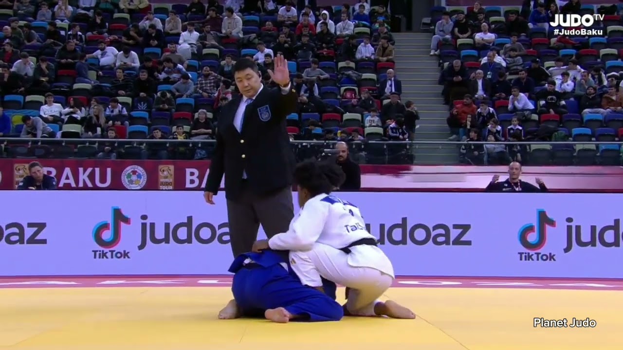 Sarah Leonie CYSIQUE 🇫🇷 🆚️ Julie BEURSKENS 🇳🇱 | четвертьфинал/-57кг | Большой Шлем Баку 2024