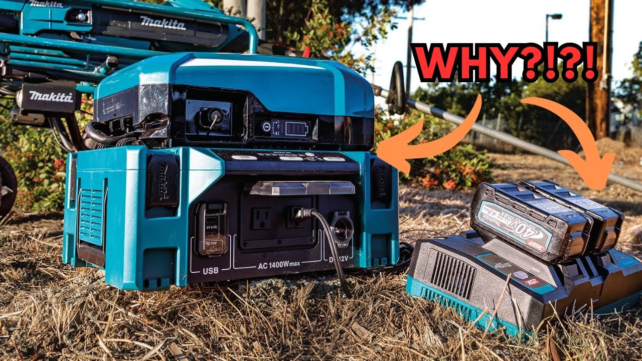Makita's NEW ConnectX Portable Power Station BAC01 | More Money, Less Power...It's a FLOP
