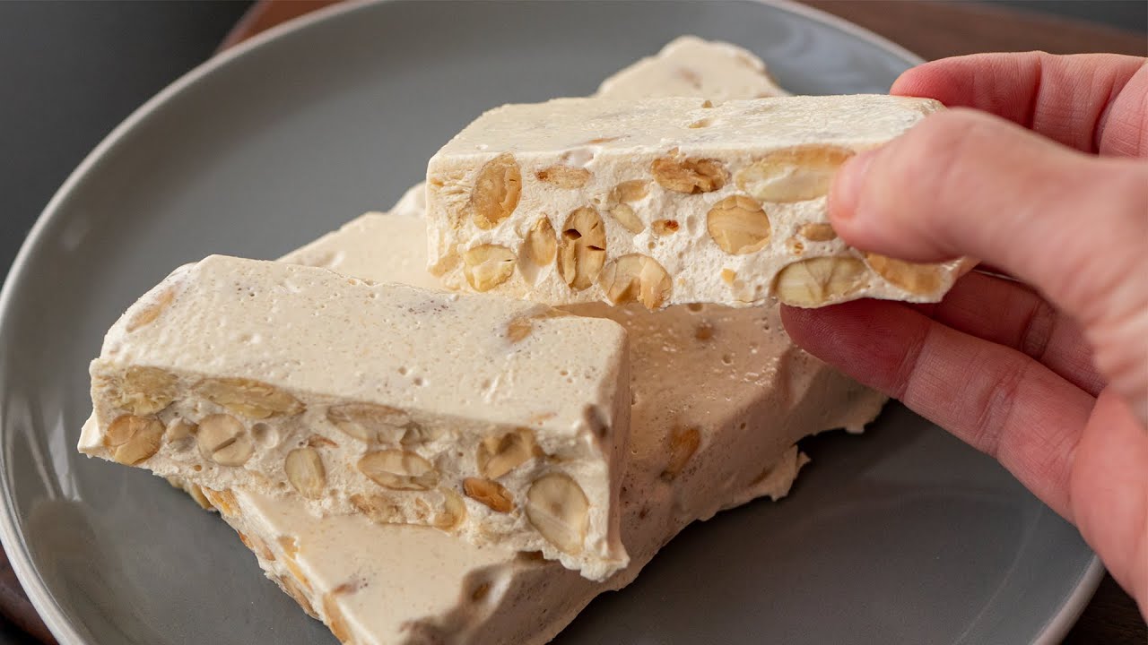 Quick, easy nougat for holidays and Christmas 🎄! surprise your family!