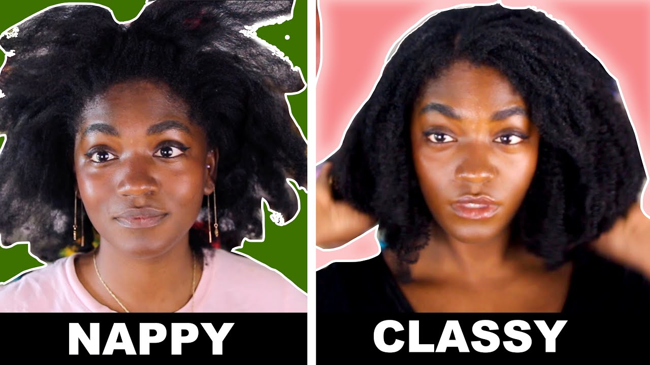 So...I cosplayed a 3C natural hair girlie... | 4C/4B Natural hair
