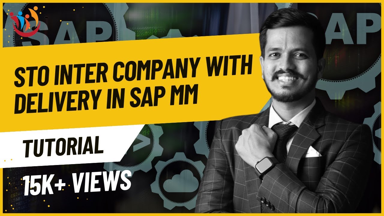 STO Inter company with delivery in SAP MM - real time business process demonstration.