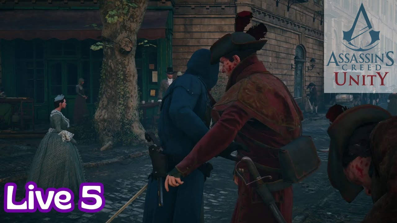 Qui a volé les têtes du marchant ? - Assassin's Creed Unity #5 [LIVE]