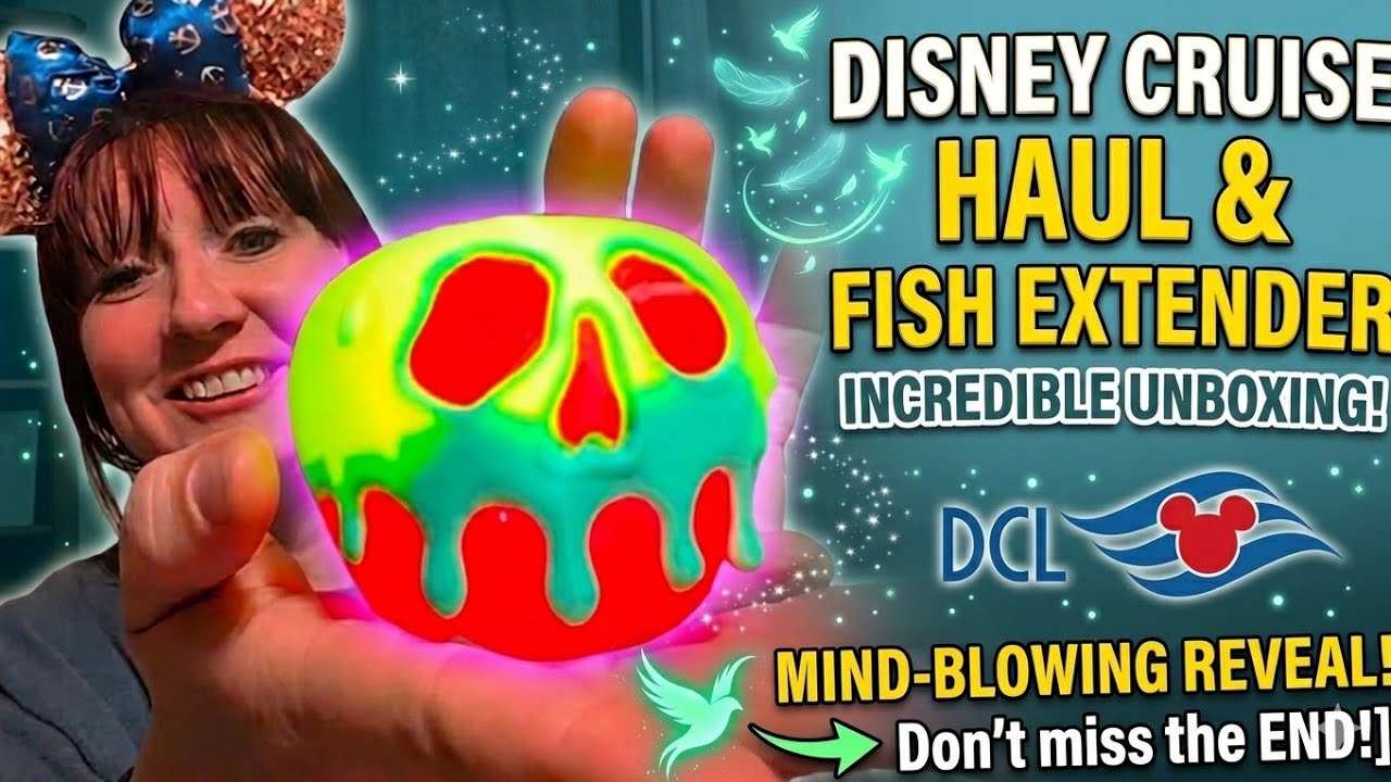 Epic Disney Cruise Haul! Fish Extenders, Pixie Dust, & More!