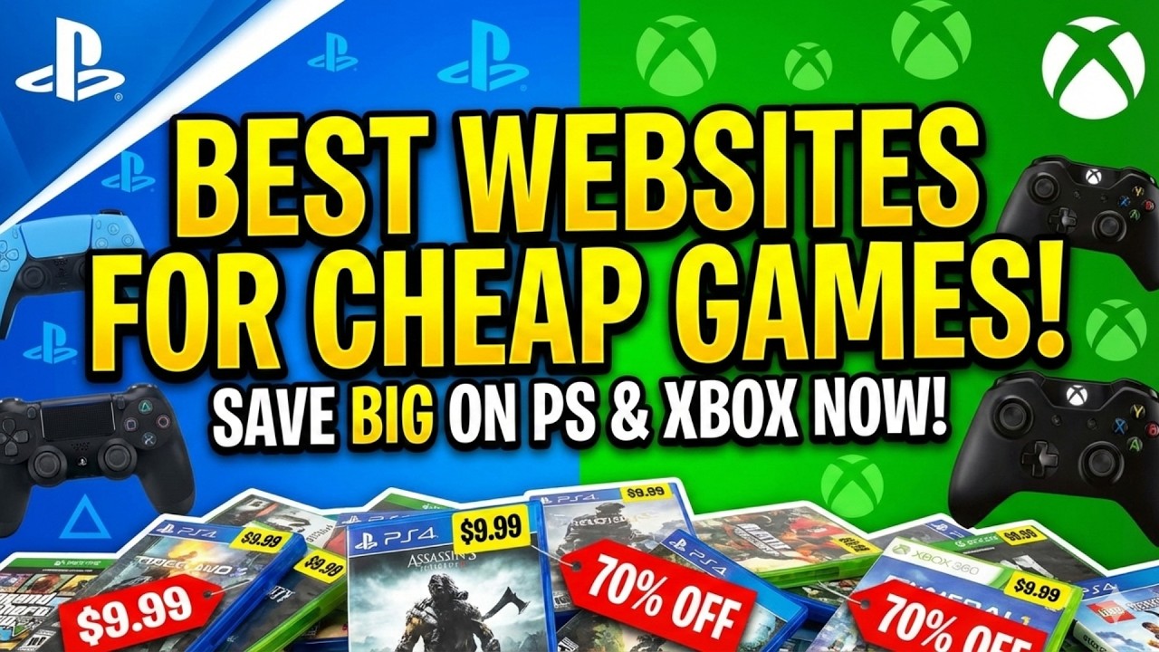 PlayStation & Xbox Games Half Price 😍 | Best Trusted Website!