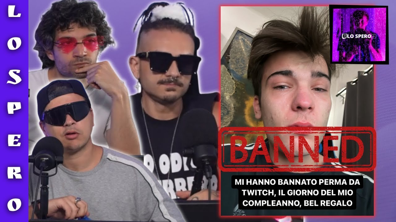 IL GABBRONE PERMA BANNATO DA TWITCH PER RIMOZIONE GOVERNATIVA! LA REAZIONE DEL CERBERO PODCAST!