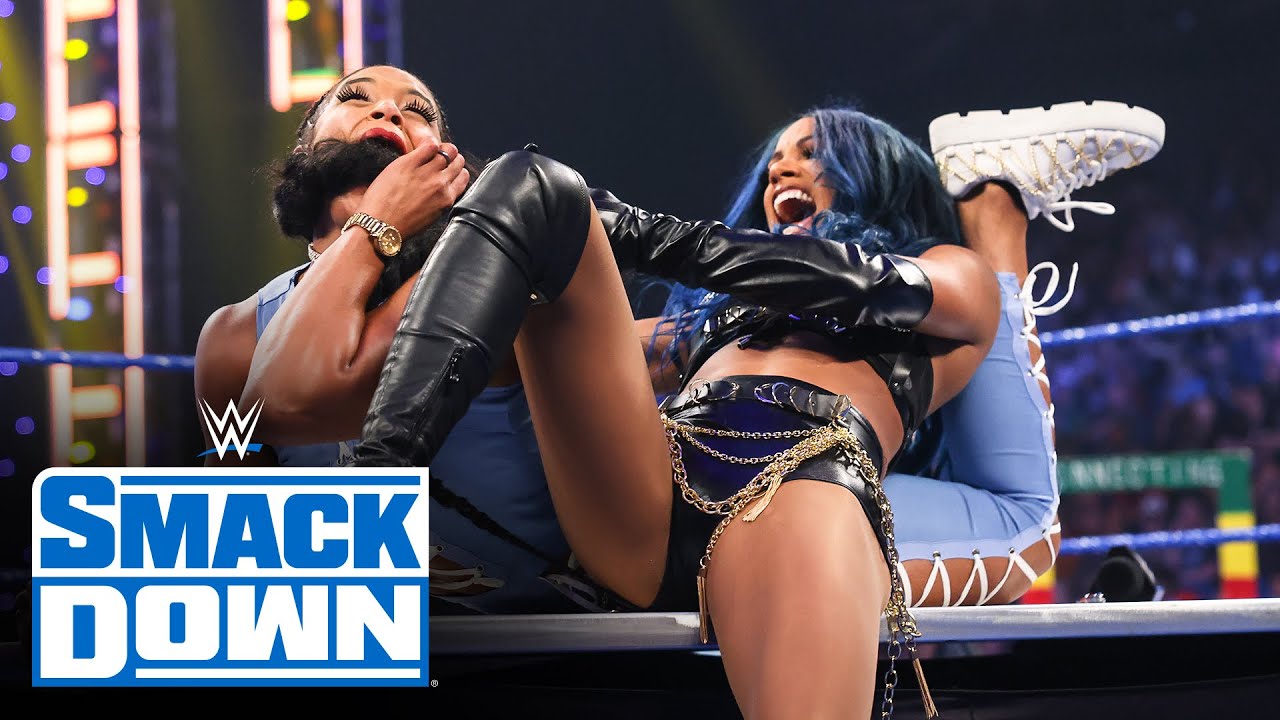 Sasha Banks, Carmella and Zelina Vega attack Bianca Belair: SmackDown, Aug. 13, 2021