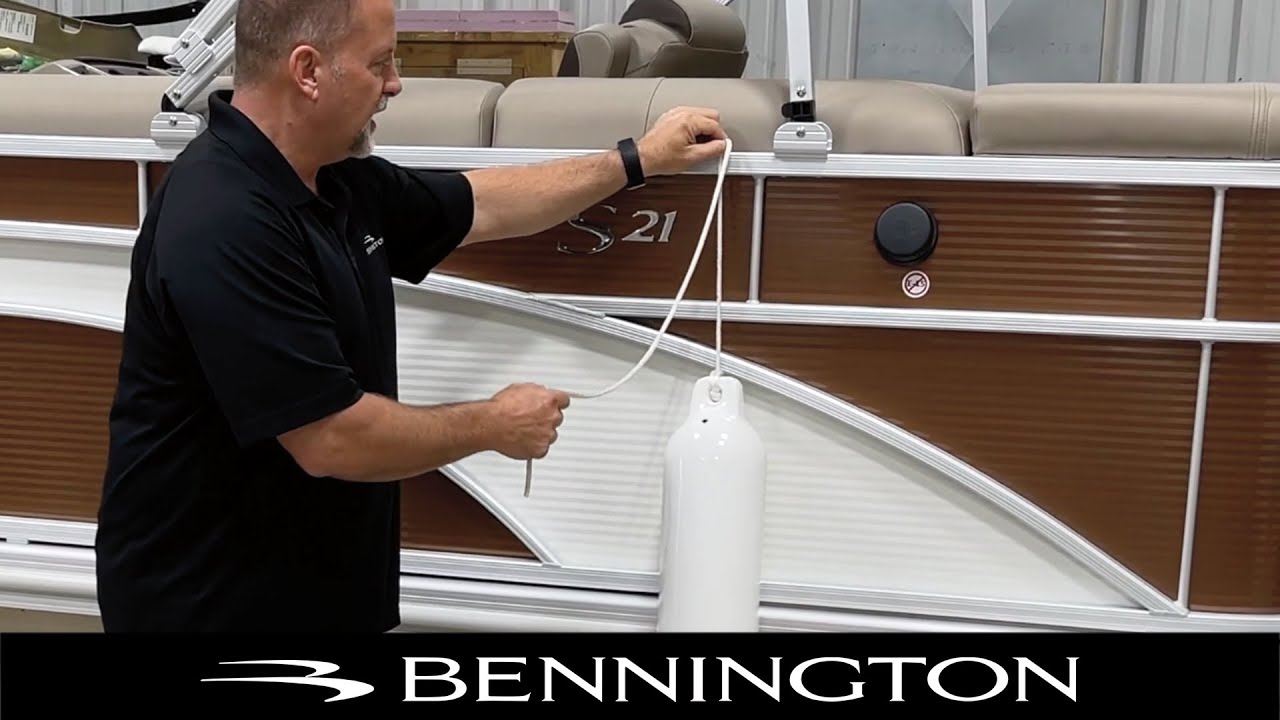 Dock Fenders Benni Clip Installation | Bennington DockTalk