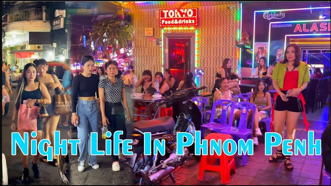Phnom Penh 2025: The Vibrant Bar Scene on Walk Night Street 136