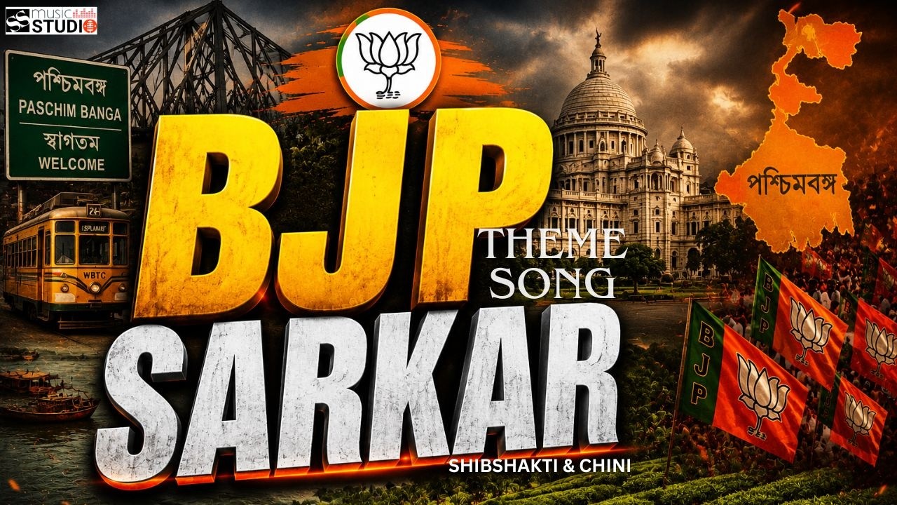 BJP SARKAR 🚩| Theme Song | West Bengal Election Special | Trending Song | Shibshakti Saha & Chini