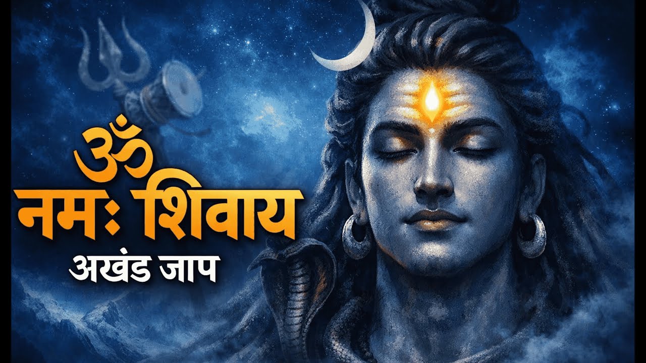 Om Namah Shivaya I Shiv Naam Jap for deep sleep, night meditation and calm mind.
