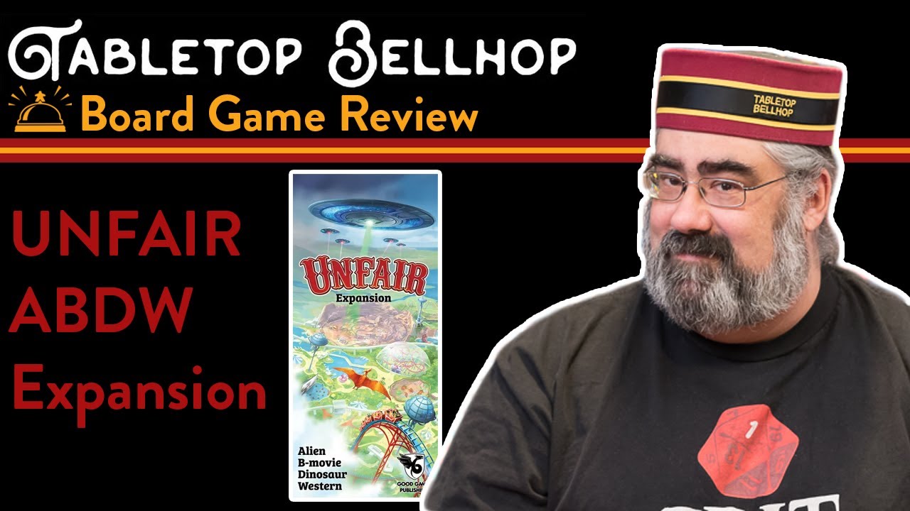 Review: Unfair Alien B-Movie Dinosaur Western Expansion, a look at the ABDW expansion for Unfair