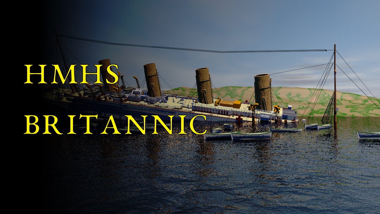 El naufragio del Britannic Remastered 2025 animation