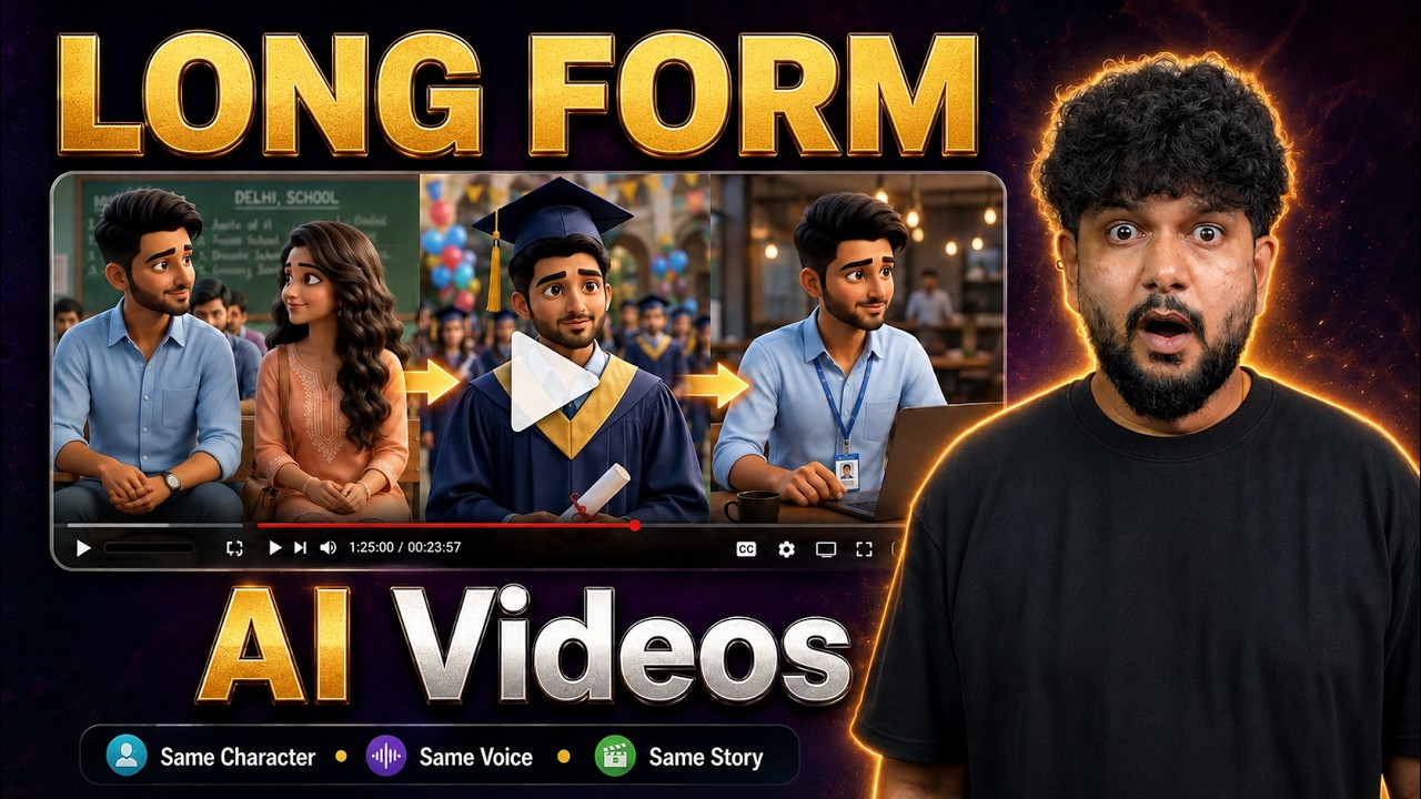 Make Consistent Long Form Ai Videos (Full Masterclass)