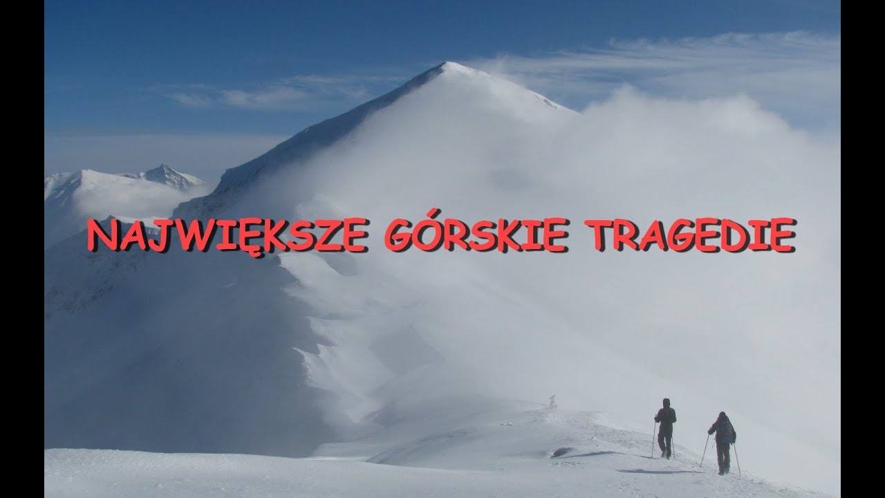 Lawina w Małej Świst&oacute;wce 28 styczeń 2004