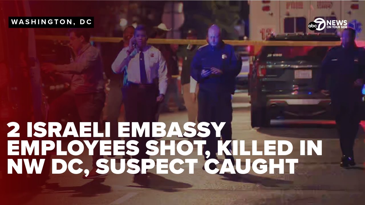 BREAKING: Officials give updates after 2 Israeli embassy employees fatally shot outside NW DC museum