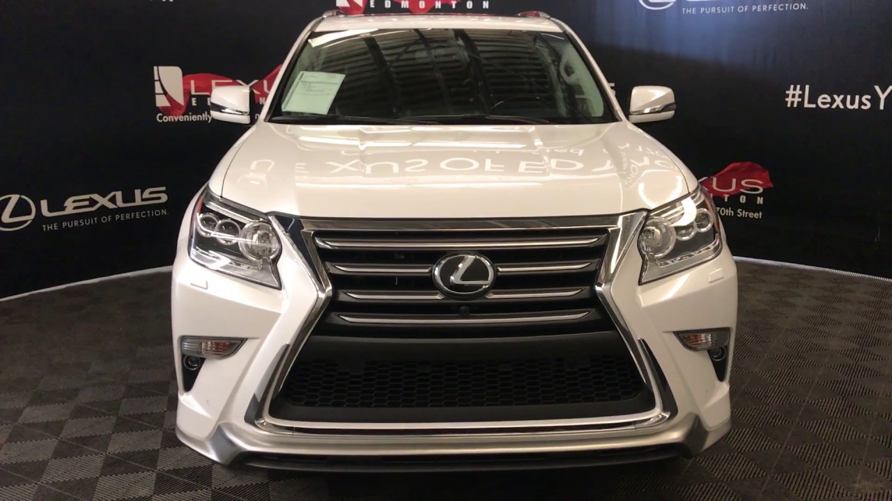 White 2018 Lexus GX Executive Pacage Review Edmonton Alberta - Lexus of Edmonton