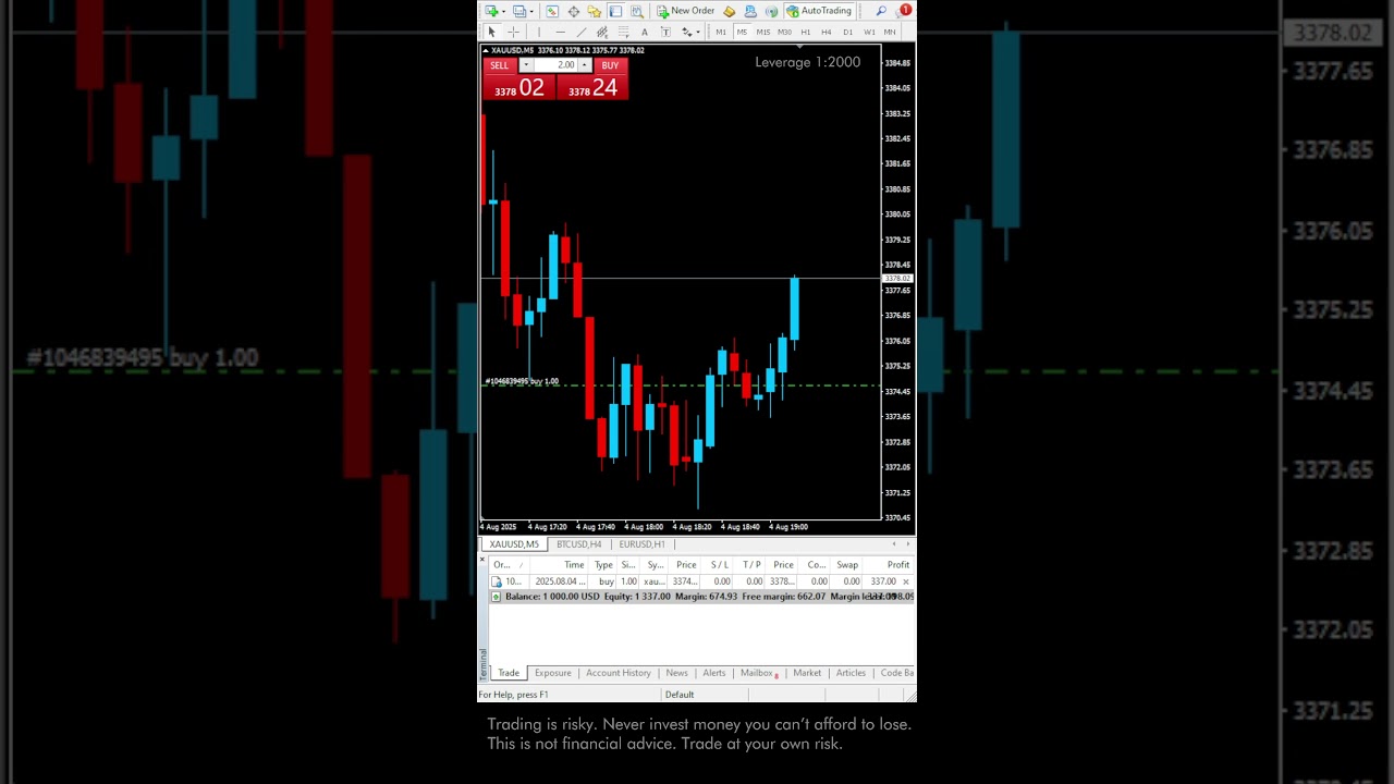 $339 Profit Now LIVE Gold Trading 