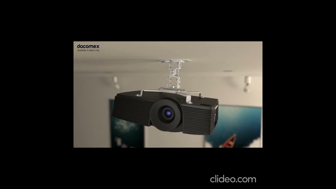 Support videoprojecteur plafond bras de 150 mm platine 1:1