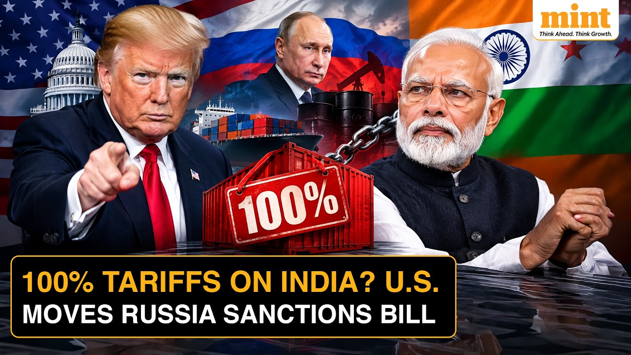 US Advances Russia Sanctions Bill: Could Trump Impose 100% Tariff On India?