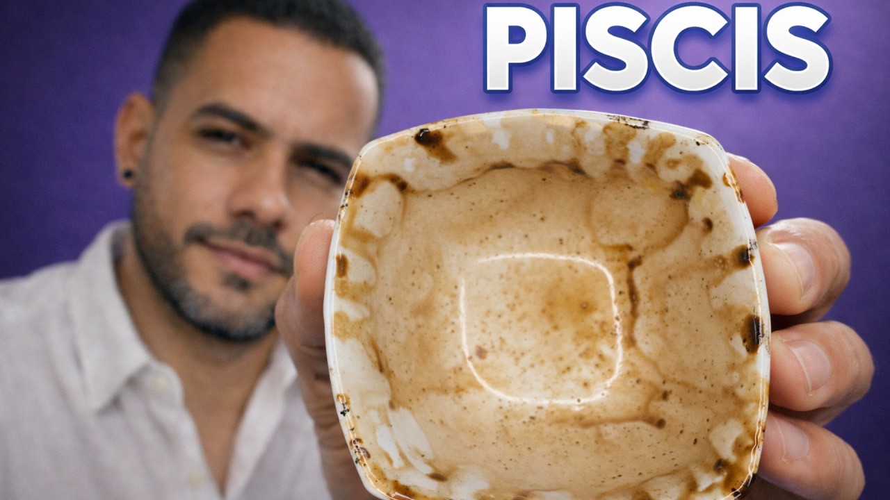 ❤️Piscis PIENSA BIEN ANTES DE ACTUAR lectura del cafe - lectura de la taza