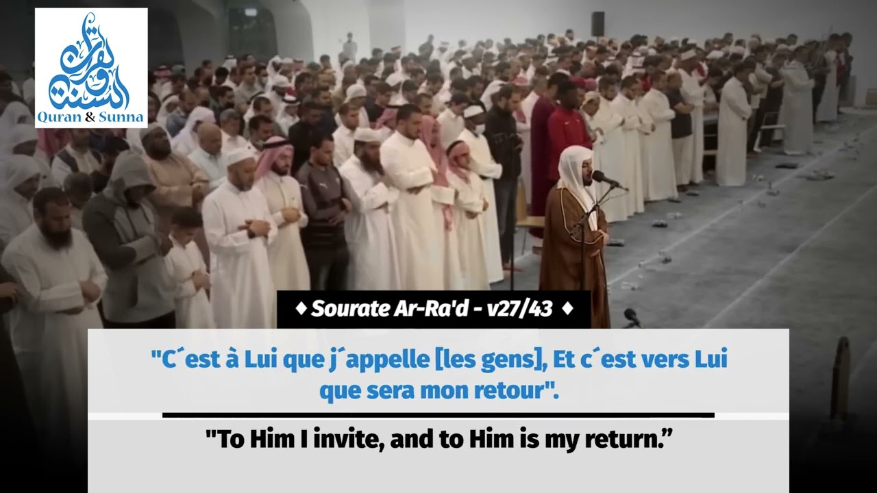 « Who believe, and whose hearts find comfort in the remembrance of God » - Haithm Aldokhin  [FR/EN]