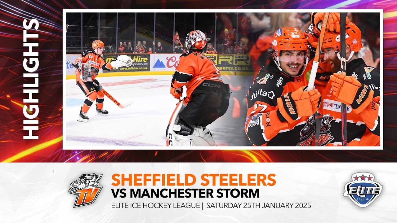 Sheffield Steelers v Manchester Storm - 25th January 2025