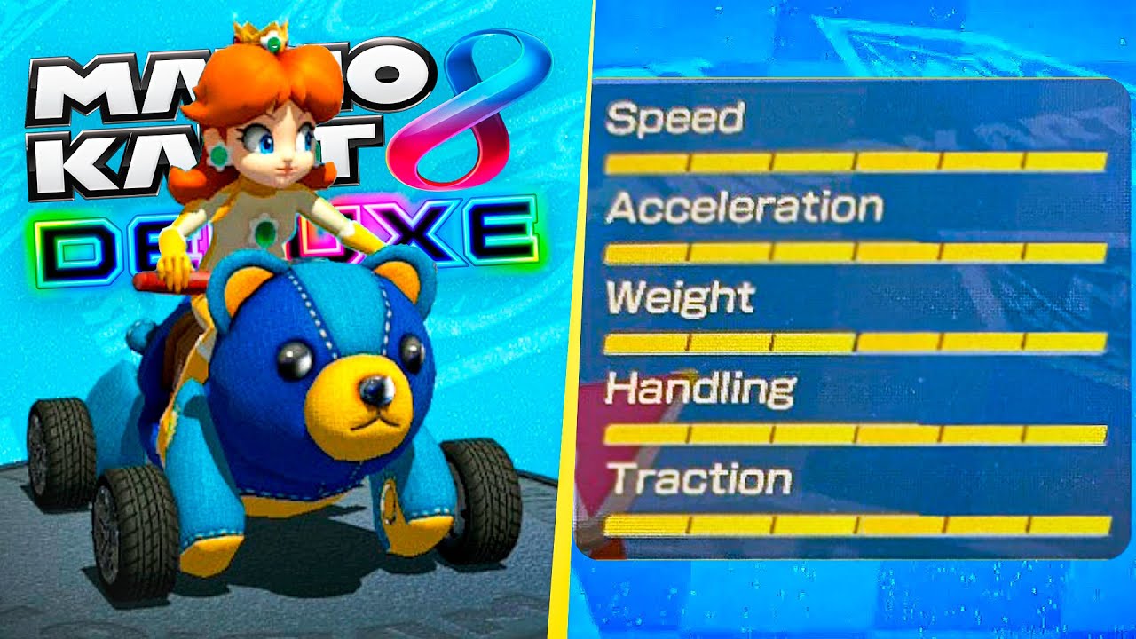 HE DESCUBIERTO la COMBINACIÓN con MEJORES ESTADÍSTICAS de MARIO KART 8 DELUXE! 🤯