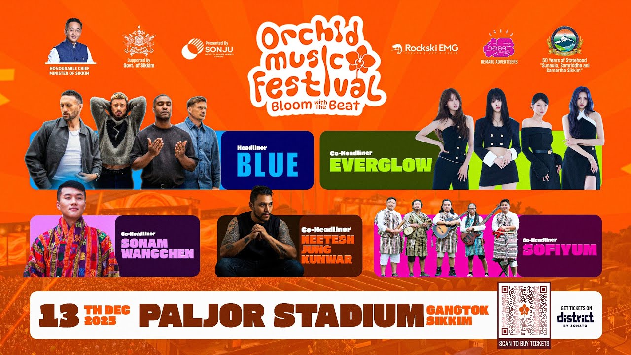 ORCHID MUSIC FESTIVAL.An unforgettable event is cooking. Are you ready?
